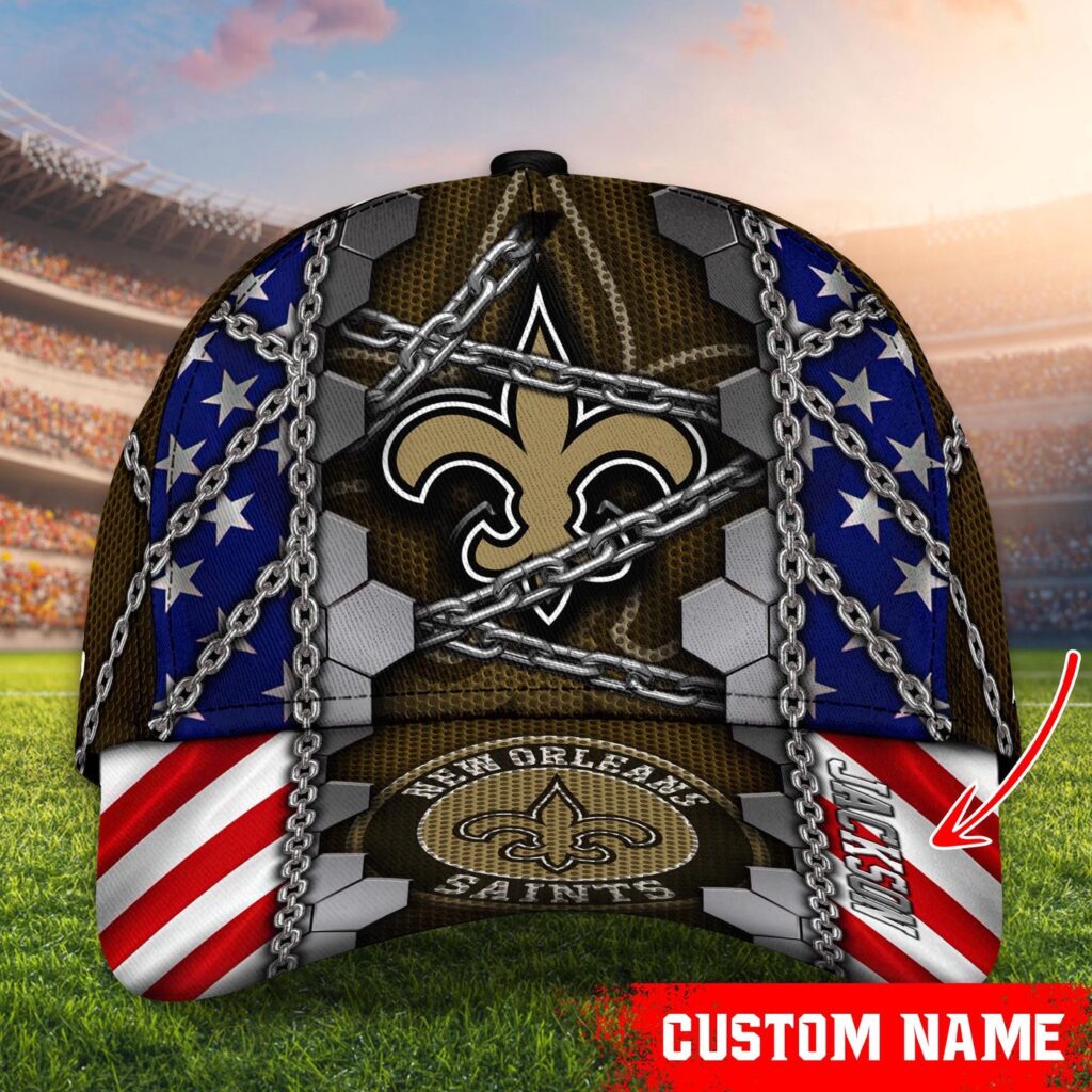New Orleans Saints NFL Classic CAP Hats For Fans Custom
