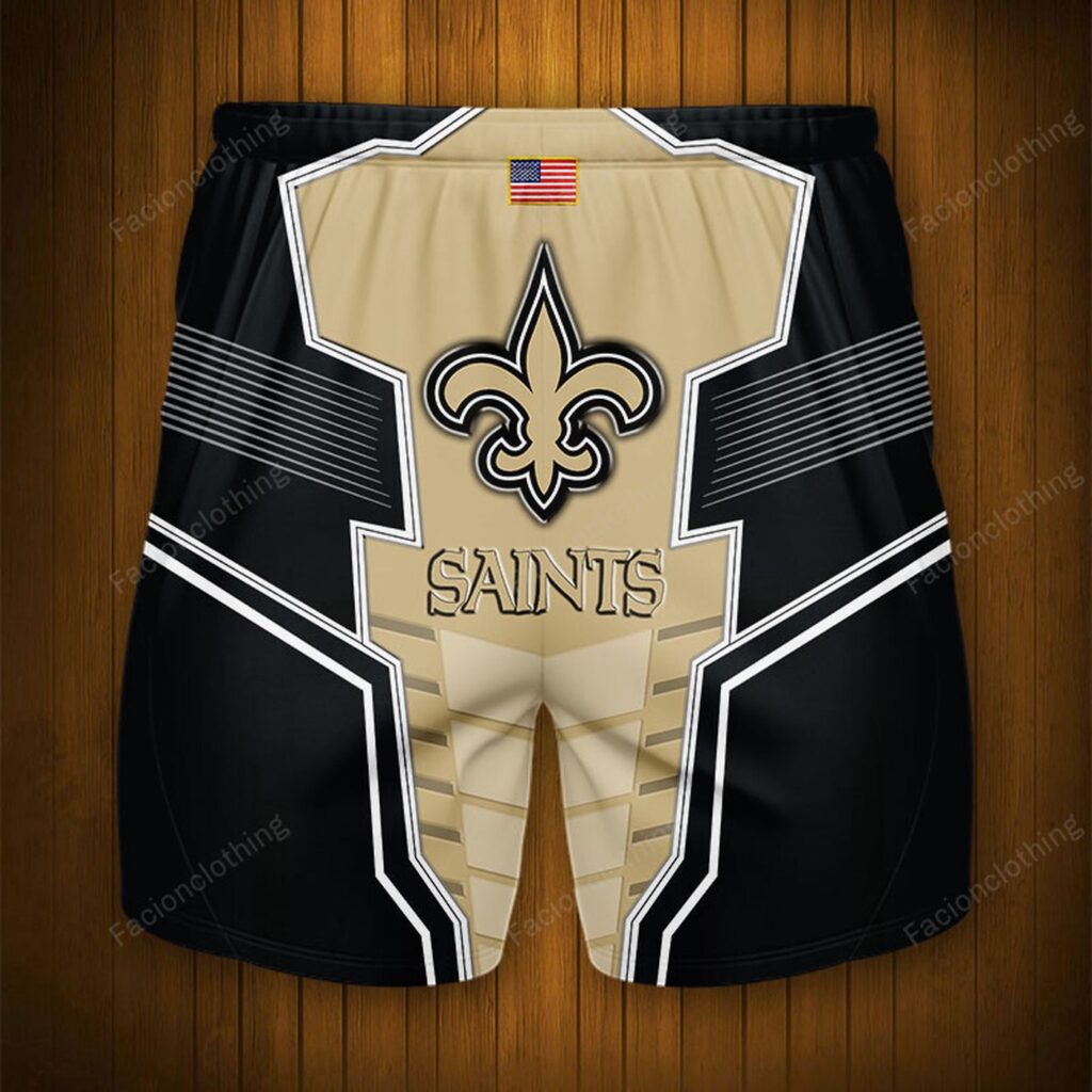 New Orleans Saints Personalized Fashion Men Hawaiian Shorts Pant
