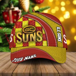 New Personalized Gold Coast SUNS AFL Classic Gift for FansD Cap For Fan