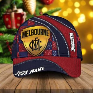 New Personalized Melbourne AFL Classic Gift for FansD Cap For Fan