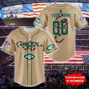 New York Giants Baseball Jersey Gucci NFL Custom For Fans