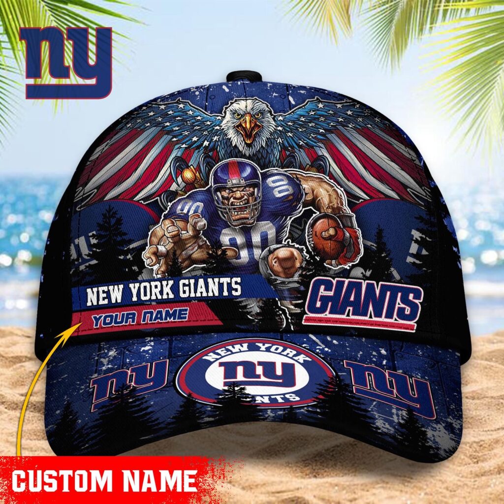 New York Giants NFL Classic CAP Hats For Fans Custom New York Giants NFL Classic CAP Hats For Fans Custom
