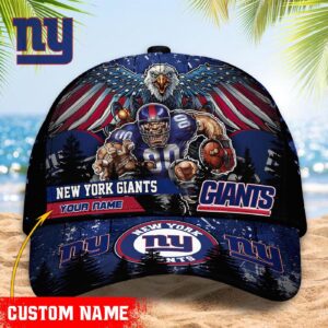 New York Giants NFL Classic CAP Hats For Fans Custom