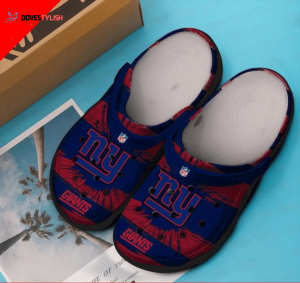 New York Giants NFL team Clogs Rubber Clogs Shoes Clogs Unisex Footwear