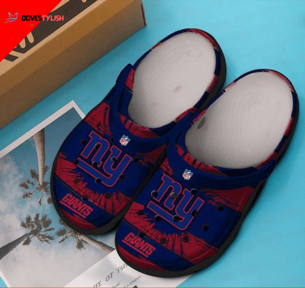 New York Giants NFL team Clogs Rubber Clogs Shoes Clogs Unisex Footwear New York Giants NFL team Clogs Rubber Clogs Shoes Clogs Unisex Footwear