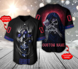New York Giants Personalized Baseball Jersey