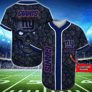 New York Giants Personalized Baseball Jersey