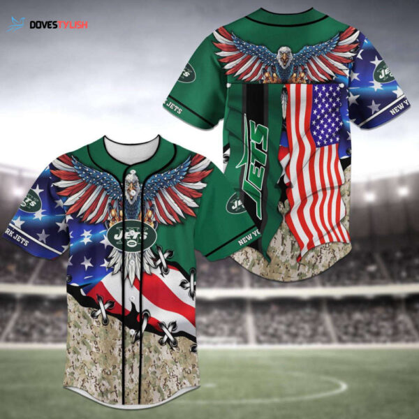 New York Jets Baseball Jersey