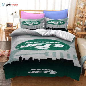 New York Jets Nfl 11 Duvet Cover Pillowcase Bedding Sets