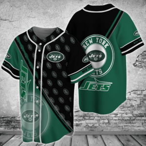 New York Jets NFL Baseball Jersey Shirt For Men Women