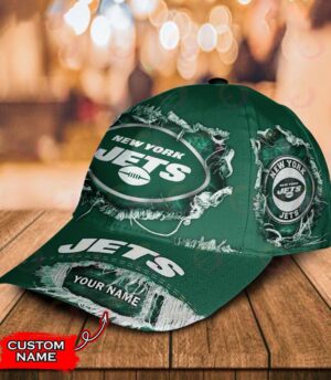 New York Jets-Personalized NFL Classic Cap-V2 3