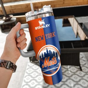 New York Mets Stanley Tumbler - Gift for Fan Men Women