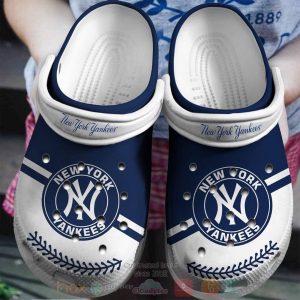 New York Yankees Navy-White Clogs Crocband Shoes – Gift for Men Women Fans – Gift for Men Women Fans