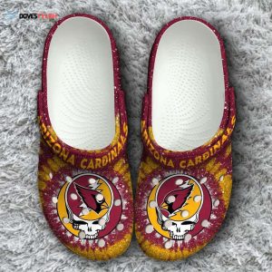 Nfl Arizona Cardinals Grateful Dead Classic Crocs Shoes Clogs Unisex Footwear