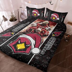 NFL Arizona Cardinals Logo Christmas Bedding Sets