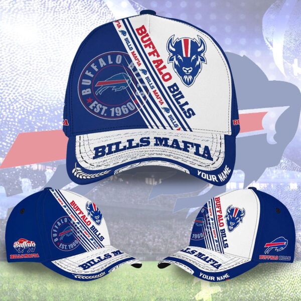 NFL Buffalo Bills Custom Name Classic Cap