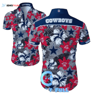 NFL Dallas Cowboys Logo Hawaiian Shirt N03
