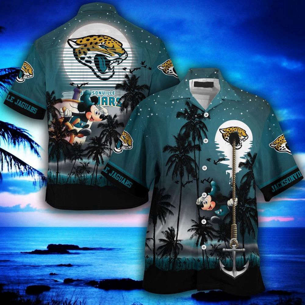 Official NFL Jacksonville Jaguars Mickey Mouse Teal Baseball Jersey Unisex Shirt Official NFL Jacksonville Jaguars Mickey Mouse Teal Baseball Jersey Unisex Shirt