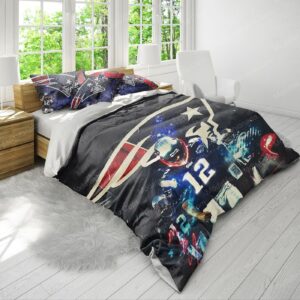 NFL New England Patriots Logo Christmas Bedding Sets