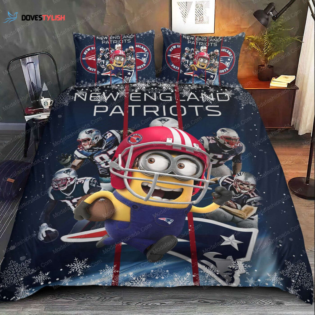 NFL New England Patriots Minion Bedding Sets