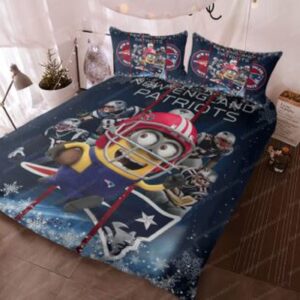 NFL New England Patriots Minion Bedding Sets 3