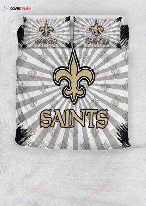 Nfl New Orleans Saints Bedding Set Duvet Cover Set Bedroom