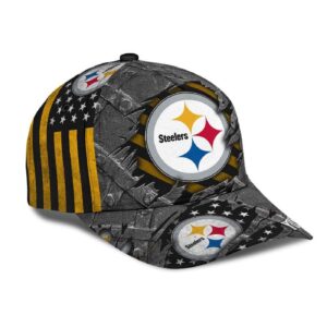 NFL Pittsburgh Steelers Customized Name Classic Cap Gift for Fans