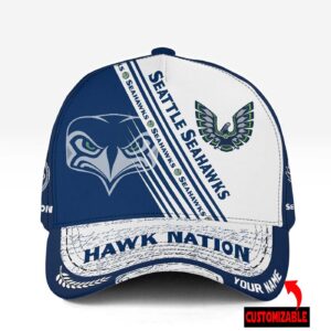 NFL Seattle Seahawks Custom Name Classic Cap