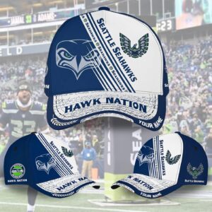 NFL Seattle Seahawks Custom Name Classic Cap