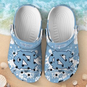 North Carolina Tar Heels Clog Shoes, Water Shoes – Gift for Men Women Fans – Gift for Men Women Fans