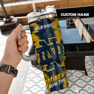 Notre Dame Fighting Irish Stanley Tumbler - Gift for Fan Men Women - Gift for Fan Men Women