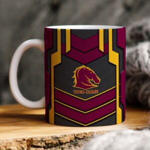 NRL Brisbane Broncos Personalized Ceramic Mug All Teams