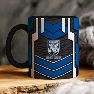 NRL Bulldogs Personalized Ceramic Mug All Teams