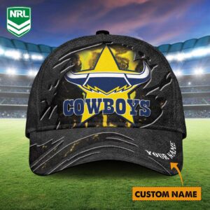 NRL North Queensland Cowboys Personalized Gift for FansD Classic Cap For Fans