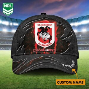 NRL St. George Illawarra Dragons Personalized Gift for FansD Classic Cap For Fans