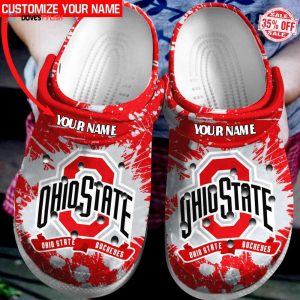 Ohio State Buckeyes football NCAA Personalized Crocs Shoes Clogs Unisex Footwear
