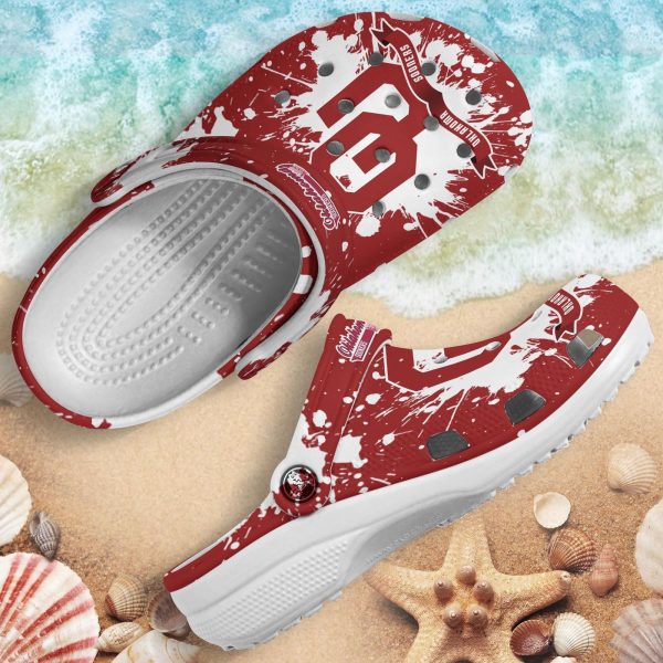 Oklahoma Sooners Clog Shoes, Water Shoes – Gift for Men Women Fans – Gift for Men Women Fans