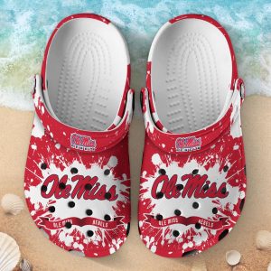 Ole Miss Rebels Clog Shoes, Water Shoes - Gift for Men Women Fans - Gift for Men Women Fans 3