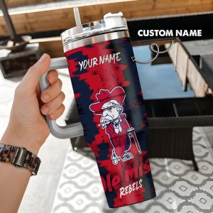 Ole Miss Rebels Stanley Tumbler - Gift for Fan Men Women