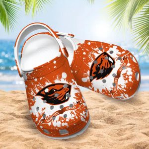 Oregon State Beavers Clog Shoes, Water Shoes - Gift for Men Women Fans - Gift for Men Women Fans 3
