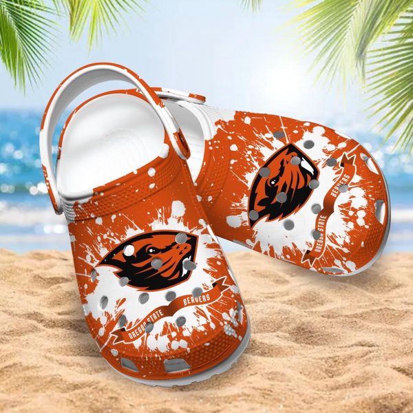 Oregon State Beavers Clog Shoes, Water Shoes – Gift for Men Women Fans – Gift for Men Women Fans