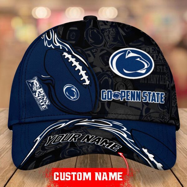 Penn State Nittany Lions NCAA Personalized 3D Classic Cap For Fan