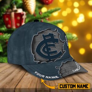 Personalized Carlton AFL Cap For Fan