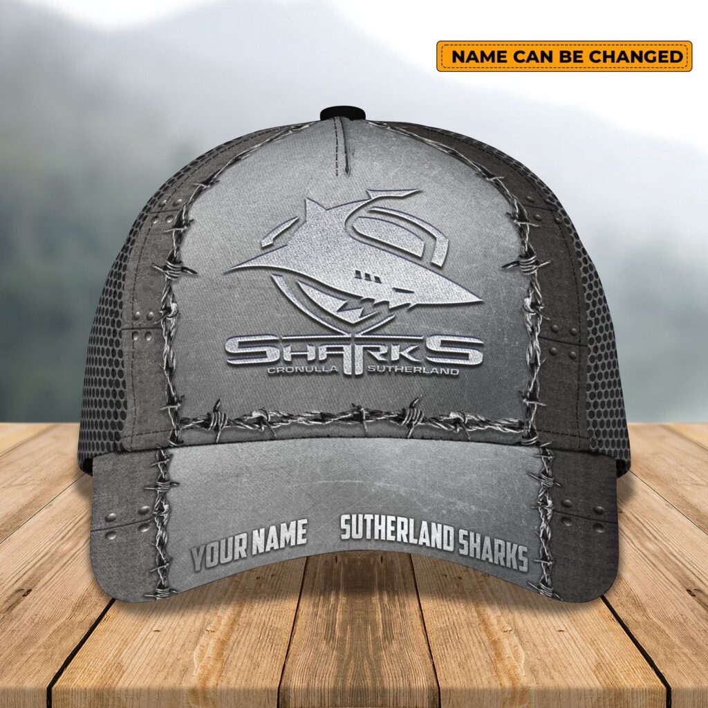 Personalized Cronulla-Sutherland Sharks NRL Cap For Fan Personalized Cronulla-Sutherland Sharks NRL Cap For Fan