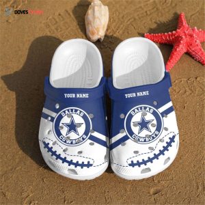 Personalized Dallas Cowboys big logo teams Clogs Shoes Clogs Unisex Footwear