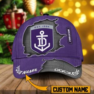 Personalized Fremantle AFL Cap For Fan