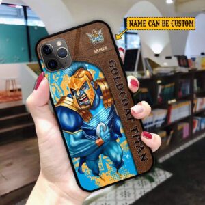 Personalized Gold Coast Titans Phone Case For All NRL Teams