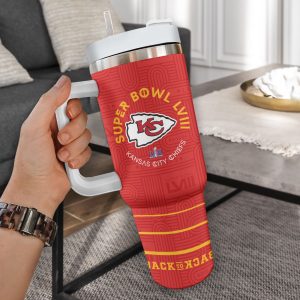 Personalized Kansas City Chiefs 40oz Stanley Tumbler – TANTN 4429