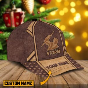 Personalized Melbourne Storm NRL Gift for FansD Classic Cap Gift for Fans Style For Fan 3