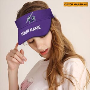 Personalized Melbourne Storm NRL Sunscreen Visor Cap Travel Hats For Fan